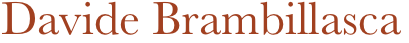 Davide Brambillasca
