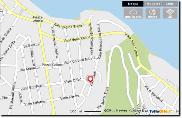 Via Orfeo 20 da GOOGLE